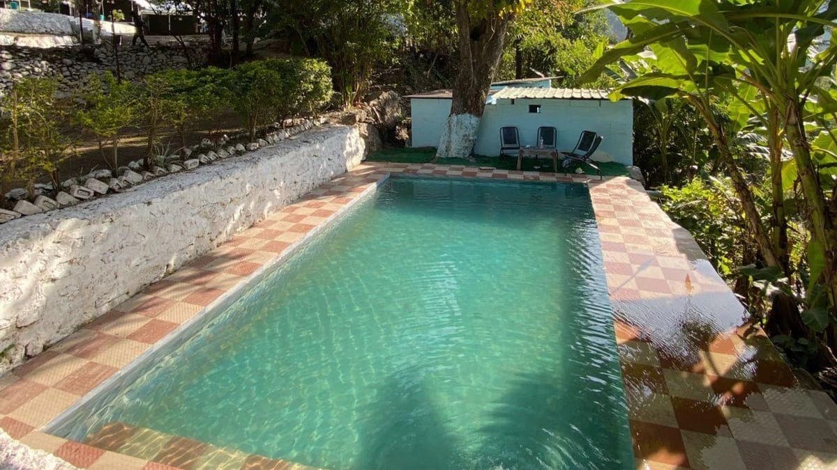 Panoramic Mountain Swimming Pool - Tapovan Swiss Camps Rishikesh